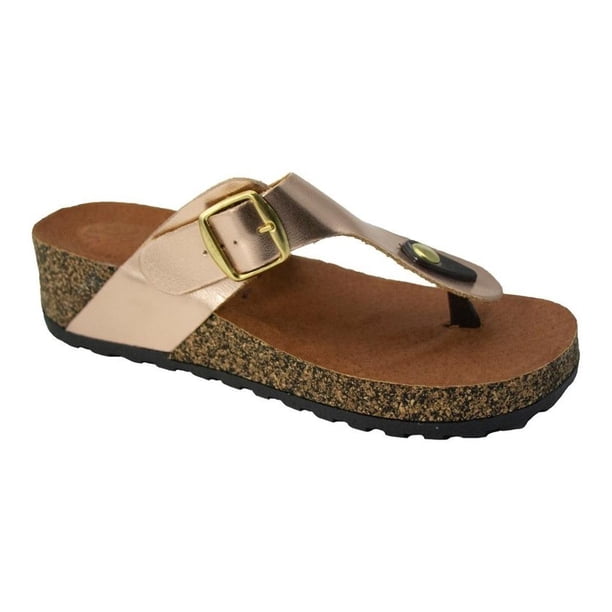 Sandalia Mujer Dama Plataforma Dorado Casual Gosh dorado 26 Gosh 052DD0