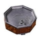 thumbnail image 3 of Bandeja de té, bandeja de mesa, tapa de Metal de drenaje, herramienta práctica, tablero de té para ahorrar espacio, barco de té para acampar, pícnic A, 3 of 9