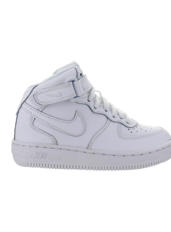 big kids white air force ones