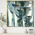 thumbnail image 2 of Mettalic Indigo and Gold II - Posh & Luxe Framed Canvas, 2 of 3