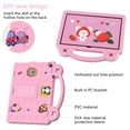 thumbnail image 5 of Allytech Onn 10.1" Gen 3 Case 2022 Model 100071485, Kids Friendly Soft EVA Foam Heavy Duty Protection Stand Handle Cute Design Case Cover for Walmart Onn 10.1" 100071485 -Pink, 5 of 6