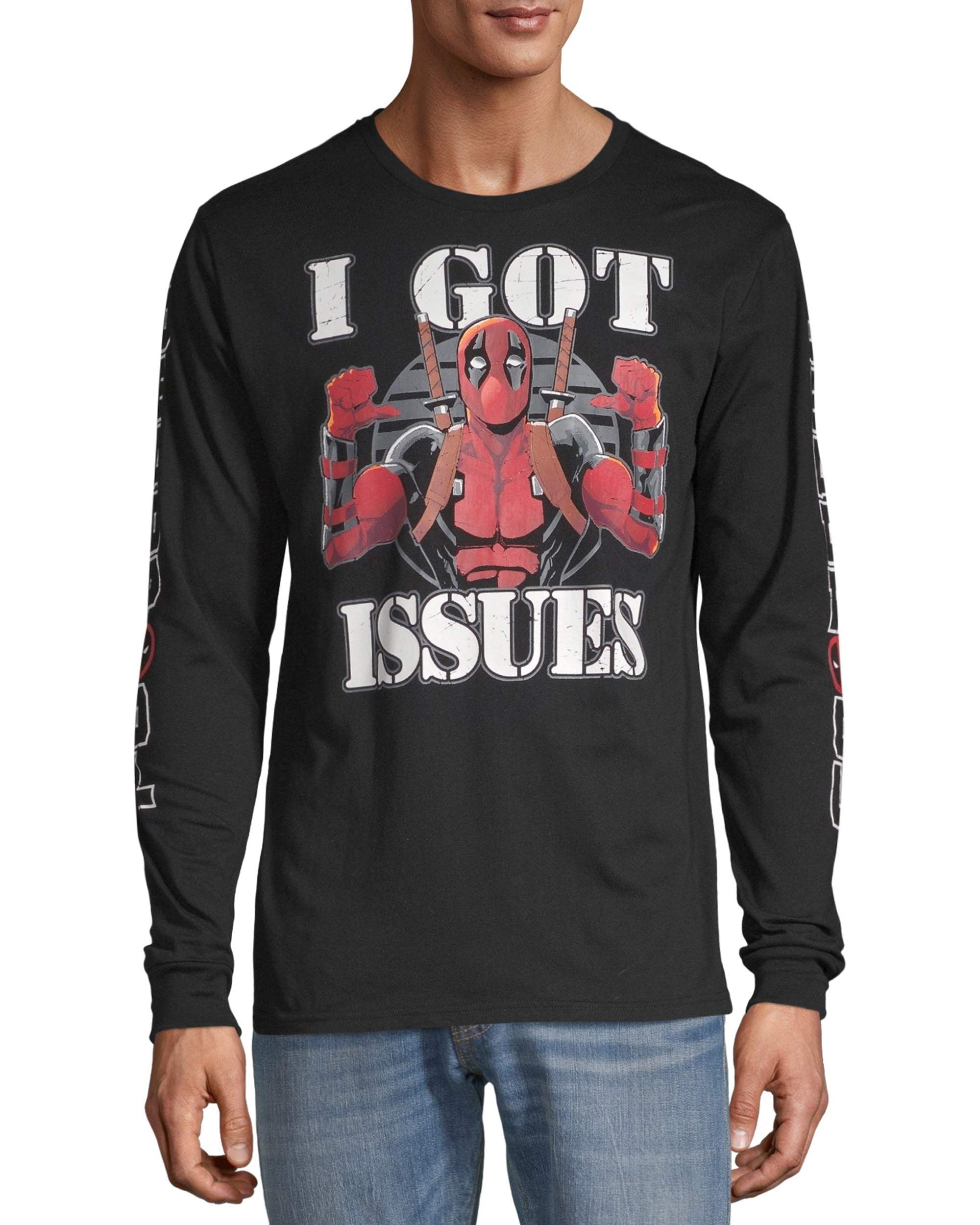 deadpool t shirt i have issues