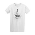 thumbnail image 2 of You The Light Of My Life T-Shirt Men -Image by Shutterstock, Male Large, 2 of 4