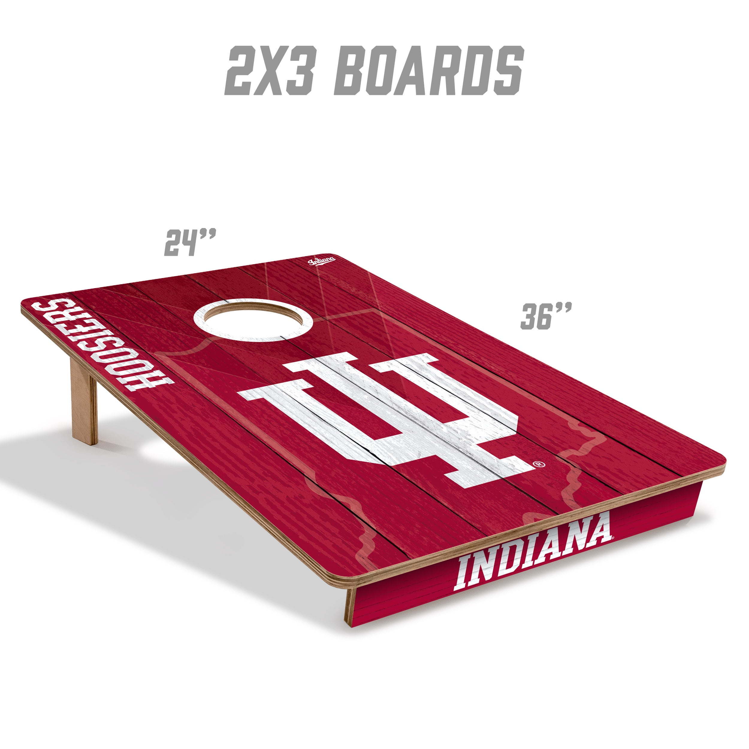YouTheFan NCAA Indiana Hoosiers 2' x 3' Cornhole Game