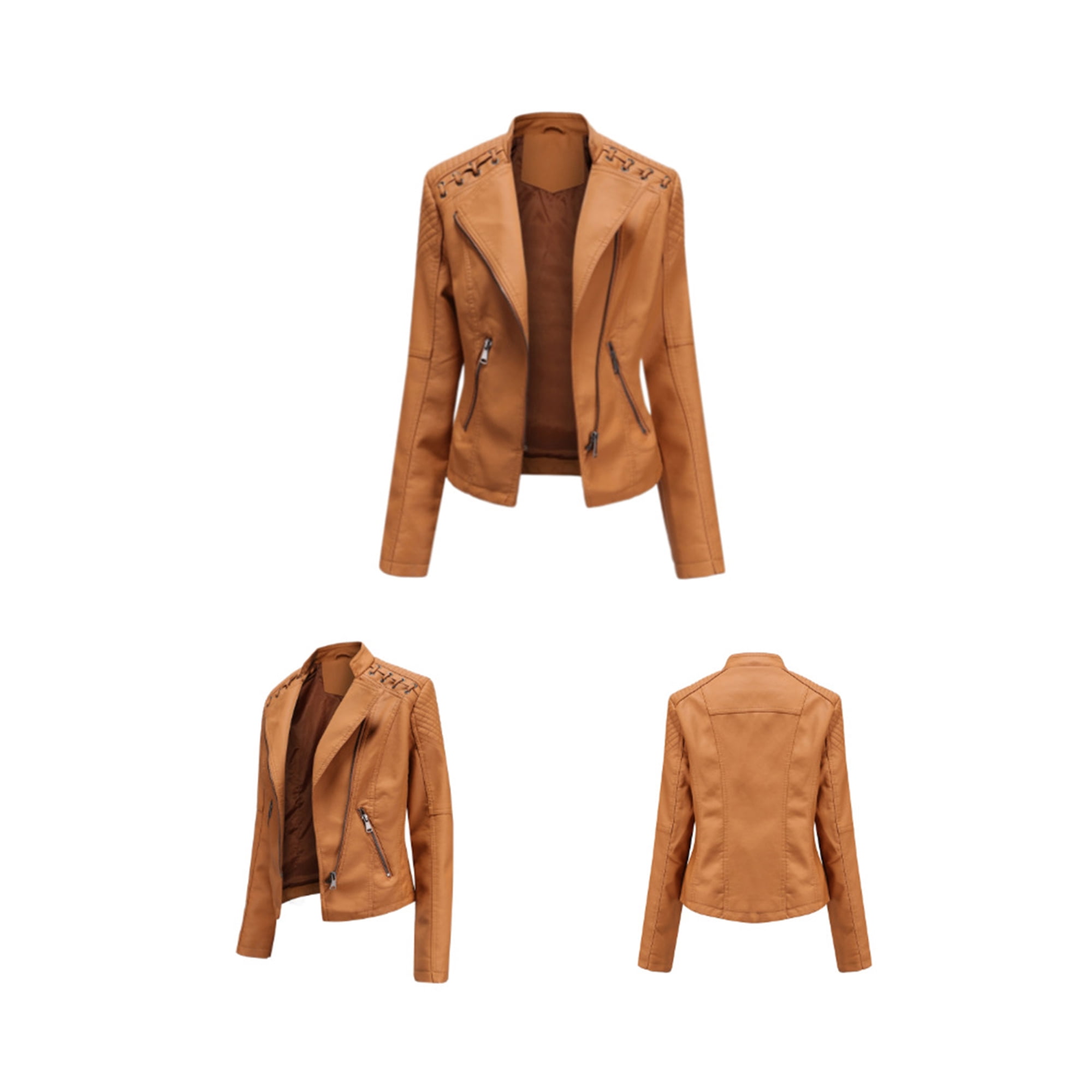 ジャケット・アウター her lip to Long  Coat 100% LEATHER LONG JACKET - whiskey | ZARA Canada