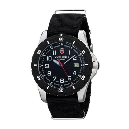Victorinox Swiss Army Maverick Sport Black Dial Black NATO Nylon Men's Watch Model 241674.1