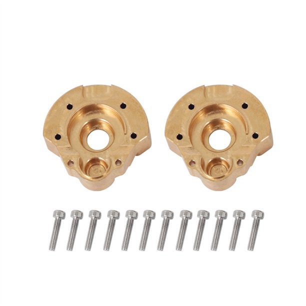 Cubiertas de contrapeso delanteras traseras, orugas, nudillos de dirección, placas de equilibrio de peso, reemplazo automático del vehículo para Redcat Gen8, 1 par Monstrate FN000832-00