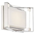 thumbnail image 2 of George Kovacs Lighting - Crystal Clear-11W 1 LED Bath Vanity in Contemporary, 2 of 2