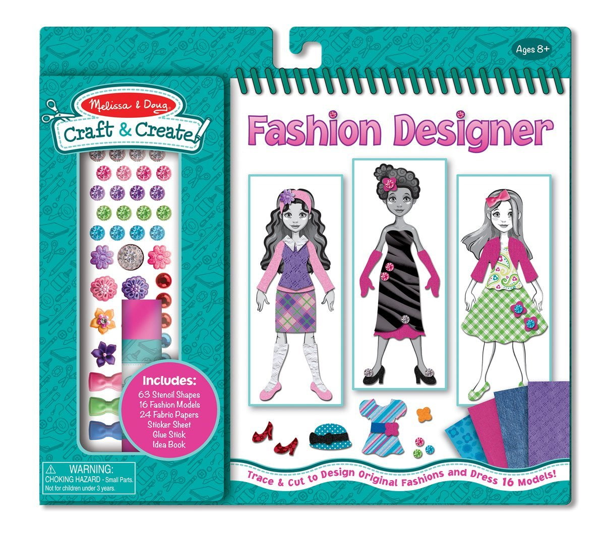 melissa and doug fashion design kit
