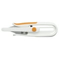 thumbnail image 3 of Fiskars 5" Scissors Craft Thread Snips, Ambidextrous, Stainless Steel, White, 3 of 8