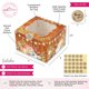 thumbnail image 5 of Set de 30 cajas para galletas Kate Aspen Fall con ventana y pegatina, 5 of 8