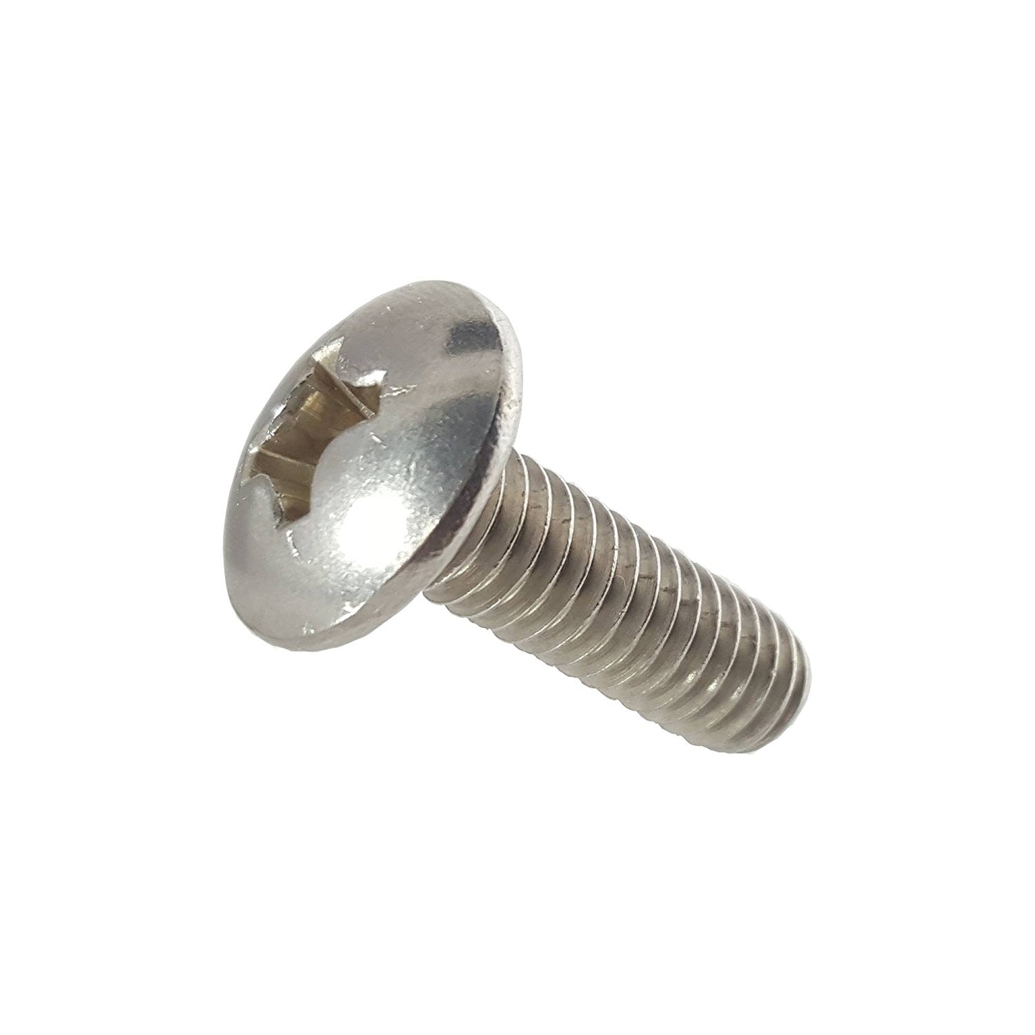 1/420 x 1" Truss Head Machine Screws, Stainless Steel (5 Pack