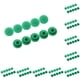 thumbnail image 3 of Yuarrent 10 Piezas Tornillos hexagonales para bicicletas Cubiertas de tornillos Juego de pernos y tuercas universales suaves Bicicletas de Type1 NO1, 3 of 6