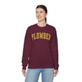thumbnail image 7 of Plumber Sweatshirt Gifts Crew Neck Shirt Long Sleeve Unisex, 7 of 7