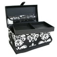 thumbnail image 2 of UNIQUE CREATIV Medium Sewing Basket - Oxford print, 30 × 16.5 × 16.5 cm (6.5 in), 2 of 2