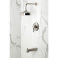 thumbnail image 2 of Kingston Brass KB6338DL Concord Single-Handle Pressure Balanced Tub and Shower Faucet, Brushed Nickel, 2 of 7