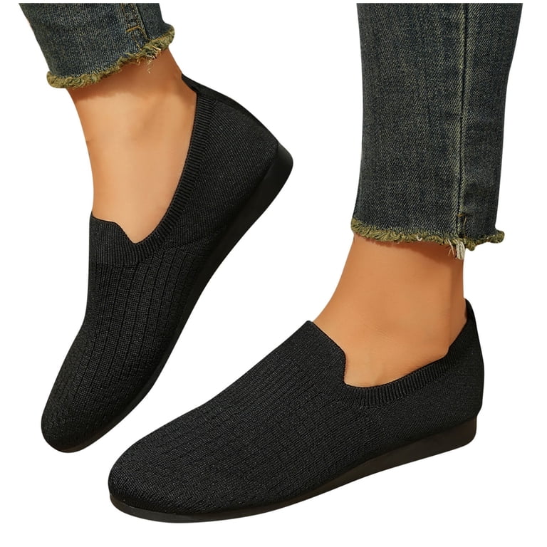 Tawop Women Shoes Womens Dress Shoes Work Shoes Flats Mesh Casual Dress Black 7.5 Tawop Women Shoes Womens Dress Shoes Work Shoes Flats Mesh Casual Dress Black 7.5
