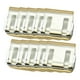 thumbnail image 5 of 10 pinzas para fijar perneras de pantalón, portátiles, multiusos, premium. Amarillo transparente, 5 of 8