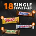 thumbnail image 4 of Snickers, Twix, Milky Way & 3 Musketeers Variety pack Halloween Milk Chocolate Candy Bars -18 Count Box, 4 of 15