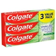 thumbnail image 3 of Colgate Sparkling White Whitening Toothpaste, Mint Zing - 6.0 Ounce (Pack of 3), 3 of 5