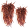 thumbnail image 1 of Luckyn Simulation Fern Grass Red Plant Artificial Fern Persian Leaves Flower, 1 of 6