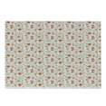 thumbnail image 1 of Nursery Cutting Board, Doodle Colorful Pattern of Abstract Flowers and Birds, Decorative Tempered Glass Cutting and Serving Board, in 3 Sizes, by Ambesonne, 1 of 2