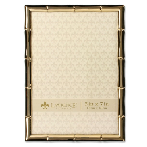 Lawrence Frames Metal Picture Frame, Gold