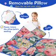 thumbnail image 3 of Pioneer Flower Floral Print Pattern Toddler Nap Mats for Kids Preschool,Sleeping Mat Bag or Kids,Toddler Sleeping Bag,Toddler Nap Mat or Daycare, 3 of 6