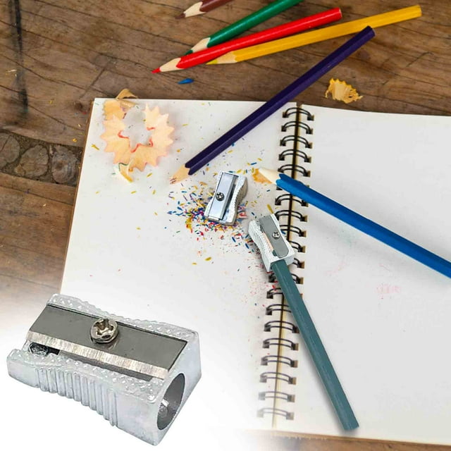 Meitianfacai 1 Pce Taille-Crayon, Mini Taille-Crayon Manuel Portable pour Bureau/maison, Fournitures de Rentrée Scolaire