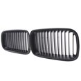 thumbnail image 1 of Rejillas Negras Para Coche, 2 Uds., Rejilla De Riñón Negra Mate, Repuesto De Rejilla De Parachoques Delantero Para Bmw E36 1992-1996 318I 325I Monstrate VI005650-00, 1 of 7