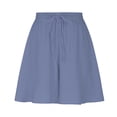 thumbnail image 4 of ZHOGXU Stylish Mini Skirts For Womens Solid Color Summer A Line Outdoor Shopping Dating, 4 of 5