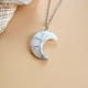 thumbnail image 3 of Collar Creciente Árbol de la Yinane Collar Piedra Luna, 3 of 4
