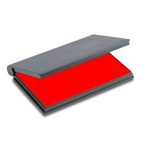 Stamp Pad with Red Ink by