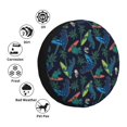 thumbnail image 4 of Fotbe Dinosaur Funda de Llanta de Repuesto con Estampado, Engrosada, Ajuste Universal para Jeep, Remolque, RV, SUV, Camión-16 inch, 4 of 6