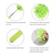 thumbnail image 3 of Chenilla Limpieza Plumero 11 a 31 Pulgadas Lavable Extensible Cepillo para Ventana Muebles Techo Ventilador Verde, 3 of 5