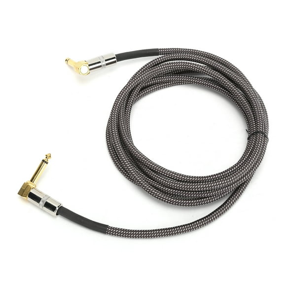 JORINDO Câble Audio Guitare 6.35mm Cordon de Connexion d'Instrument 9.8 Pieds 22AWG Noyau en Cuivre Sans Oxygène