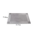 thumbnail image 3 of Placemats Set of 6, Washable Indoor/Outdoor Vinyl Table Mats, PVC Weave Heat-Resistant Place Mats for Dining Table, 17.71x11.81in Non-Slip Placemats, Easy to Clean Table Mats, 3 of 8