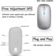 thumbnail image 3 of Wireless Mouse,LED Mouse(BT 5.1+2.4G) Rechargeale&Noiseless Bluetooth Mouse,2.5G Wireless, 3 of 5