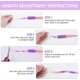 thumbnail image 4 of Soft Beaded Skipping Rope, Adjustable Anti-Tangle Segmented Skipping Rope for Kids and Students (9ft, 280cm)Purple, 4 of 5