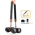 thumbnail image 2 of TARION Camera Strap Adjustable DSLR Camera Neck Strap Belt Retro Film Camera Shoulder Strap Vintage Soft Long Rope Universal Cord for Women Men SLR Mirrorless Cameras(Upgraded Version) (Black), 2 of 7