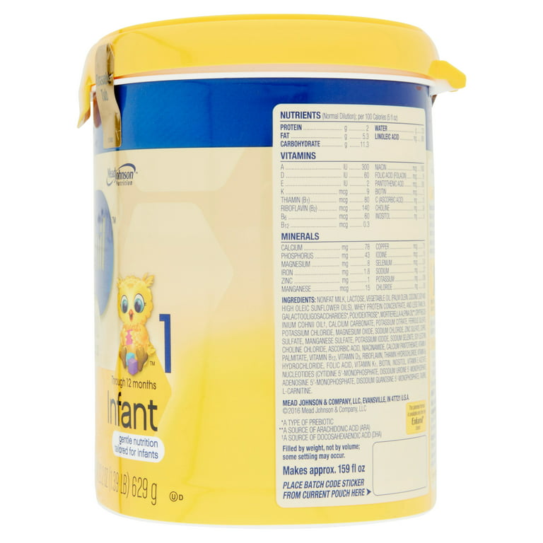 Enfamil PREMIUM Non-GMO Infant Formula, Powder 22.2 Ounce Reusable Tub 