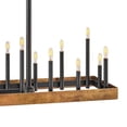 thumbnail image 4 of 3868WA Hinkley Lighting Wells - Eighteen Light Large Linear Chandelier in Transitional-Industrial Style - 45.25 Inches Wide by 30.25 Inches High, 4 of 4