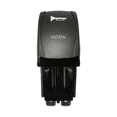 thumbnail image 3 of 4X Momentary Coche Marino LED Luz Cuerno Bell Interruptor Basculante 12V 24V Rojo, 3 of 4