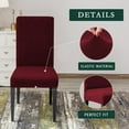 thumbnail image 4 of CHUN YI Chair Covers Stretch Dining Room Chair Slipcovers, 4 of 6
