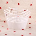 thumbnail image 1 of 50 Uds. Envoltorio de papel para cupcakes notas musicales ahuecadas decoración de fiesta de cumpleaños de boda blanco, 1 of 1