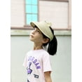 thumbnail image 4 of VIVIAN & VINCENT Boy's Girl's Wide Brim Sun Hats Straw Visor Summer Beach Hat for Kids Baby Toddler Beige 1-6yo, 4 of 6