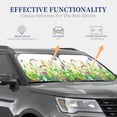 thumbnail image 4 of Gaeub Plants and Insects Foldable Auto Sun Blocker Visor, Sunshade for Car Front Window, Keeps Your Vehicle Cool - Large, 4 of 7