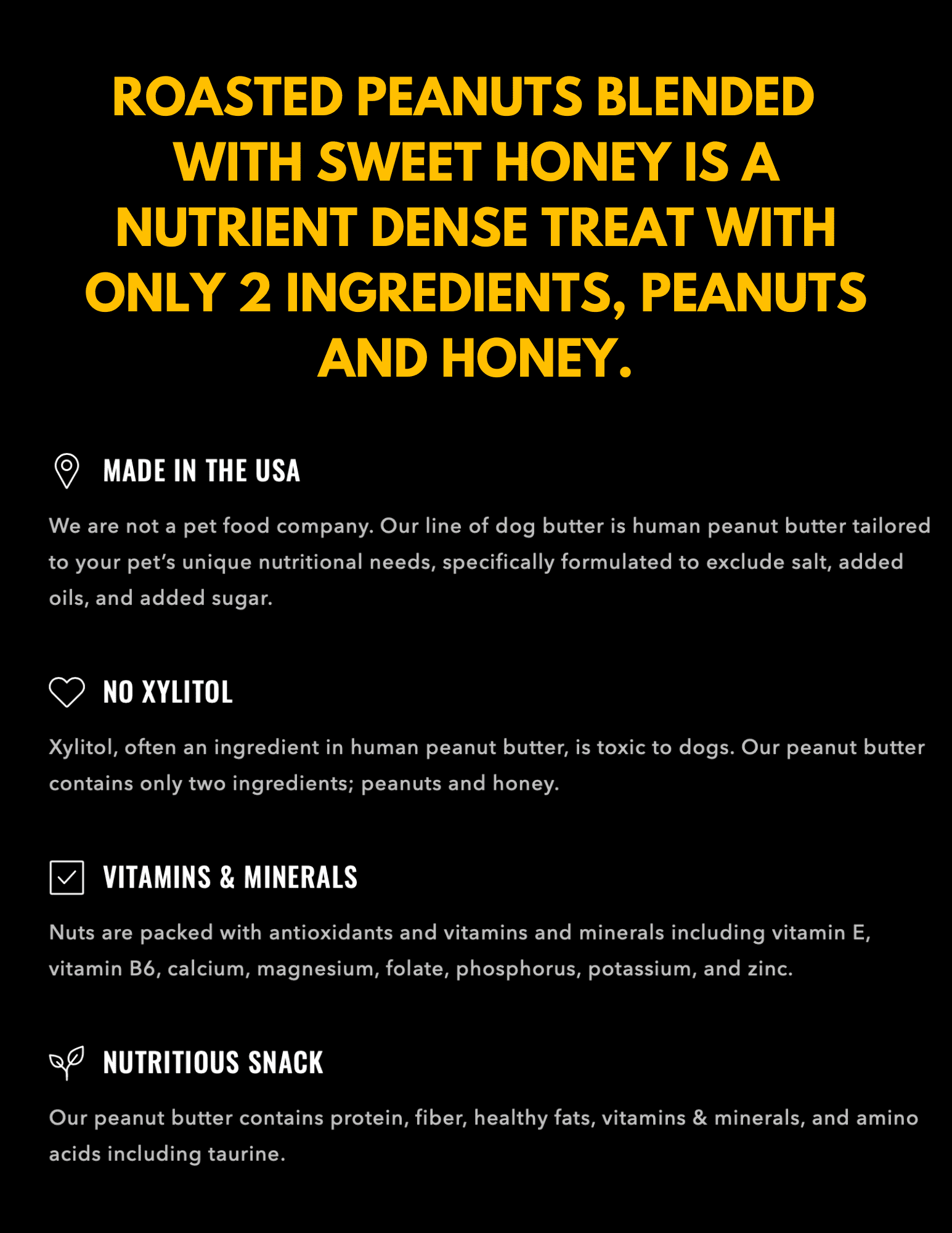 Ingredient in peanut top butter toxic to dogs