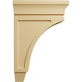 thumbnail image 3 of Ekena Millwork 4"W x 8"D x 12"H Medium Lucan Wood Corbel, Alder, 3 of 4