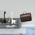 thumbnail image 2 of Estatua de jirafa, escultura de cerámica, figura de animal, organizador de joyas, caja de madera, adorno moderno, adecuado para sala de estar, dormito, 2 of 8